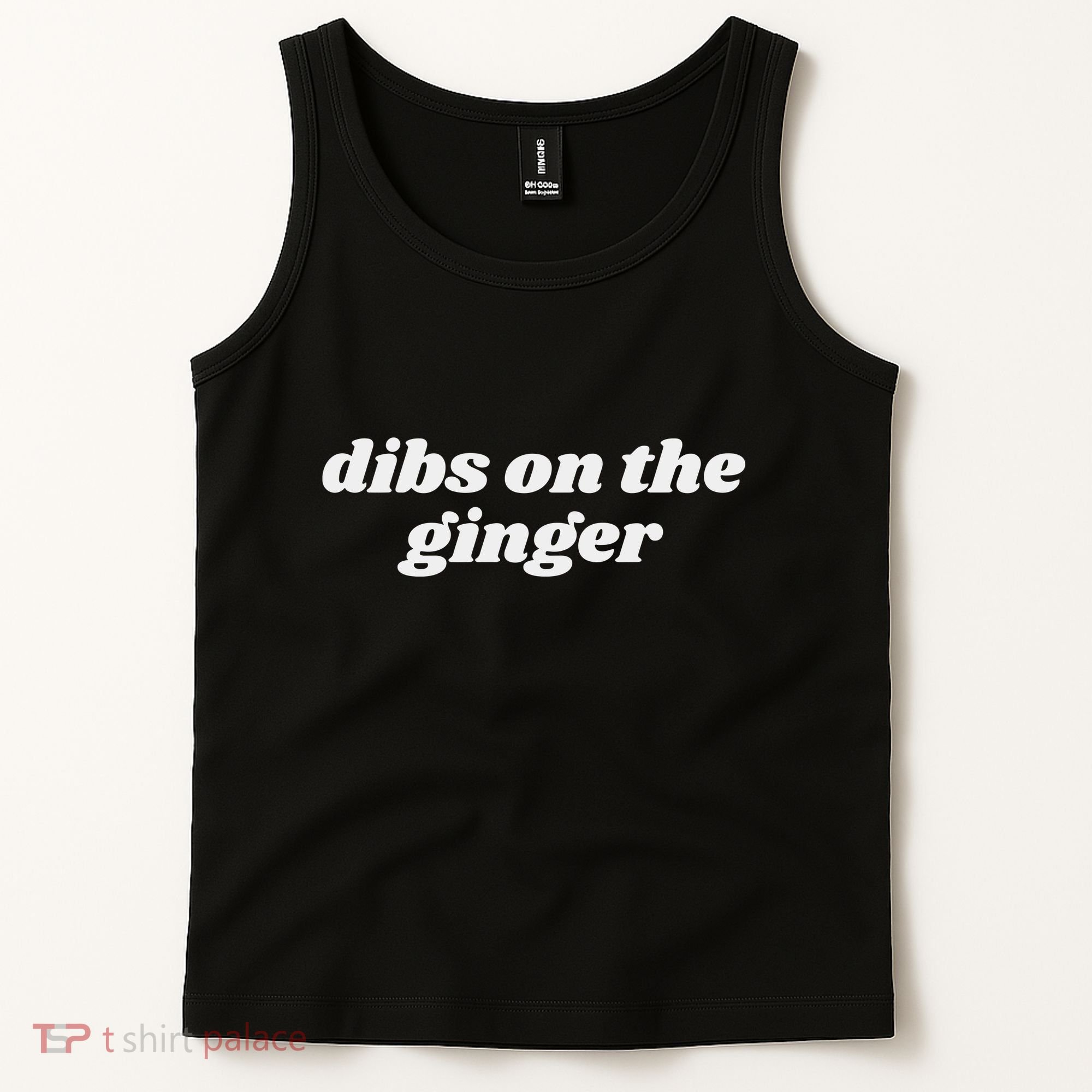Dibs On The Ginger Baby St Patricks Day Tank Top