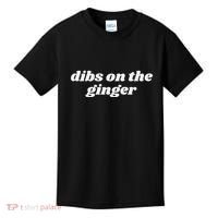 Dibs On The Ginger Baby St Patricks Day Kids T-Shirt thumb 0