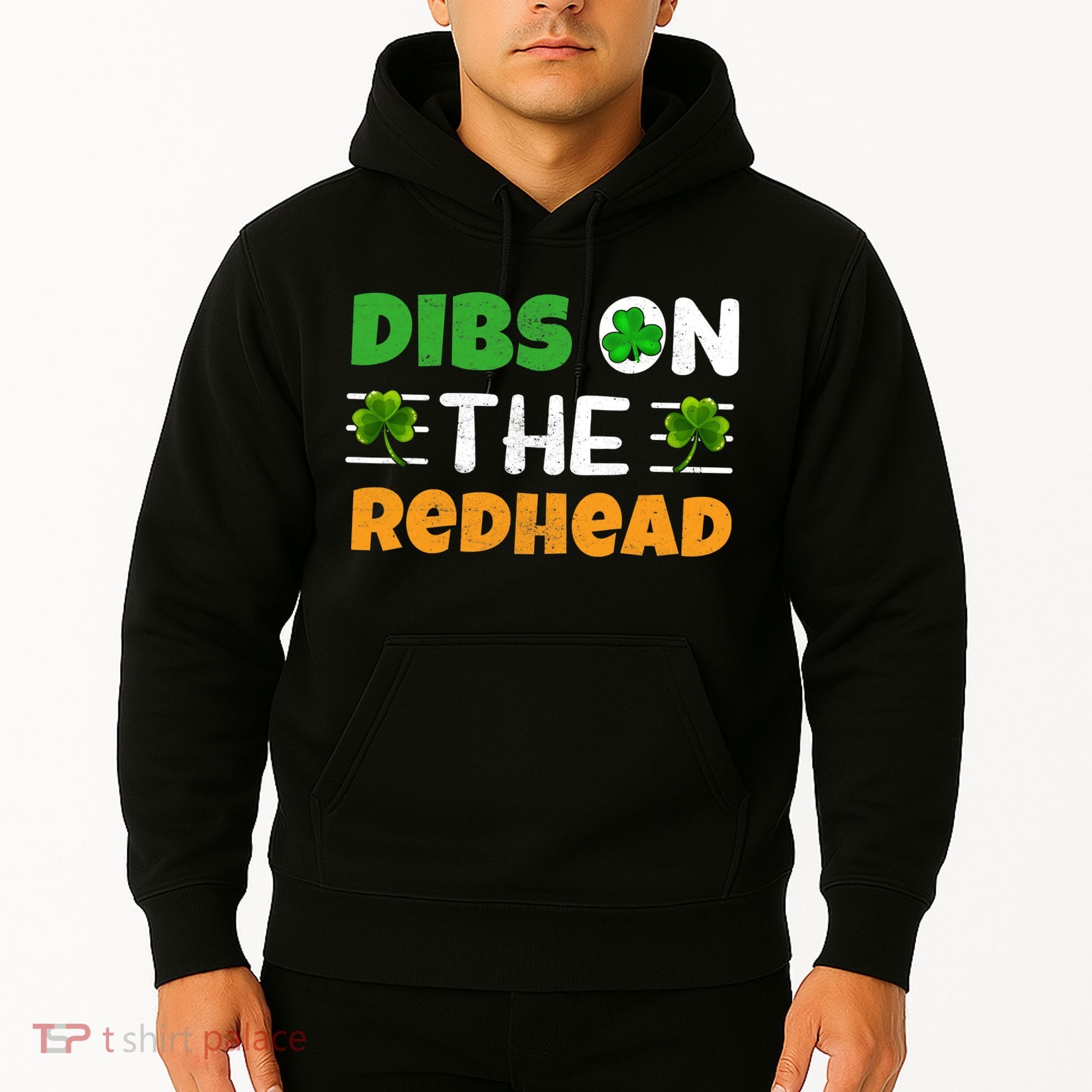 Dibs On The Redhead Ireland Irish Proud St Patrick Day Hoodie
