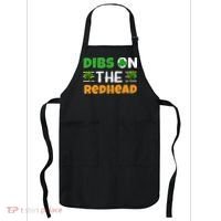 Dibs On The Redhead Ireland Irish Proud St Patrick Day Apron thumb 0