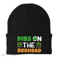Dibs On The Redhead Ireland Irish Proud St Patrick Day Beanie thumb 0