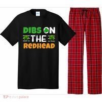 Dibs On The Redhead Ireland Irish Proud St Patrick Day Pajama Set thumb 0