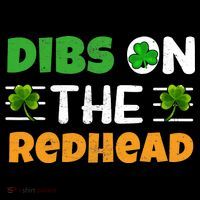 Dibs On The Redhead Ireland Irish Proud St Patrick Day Women's Hoodie thumb 2