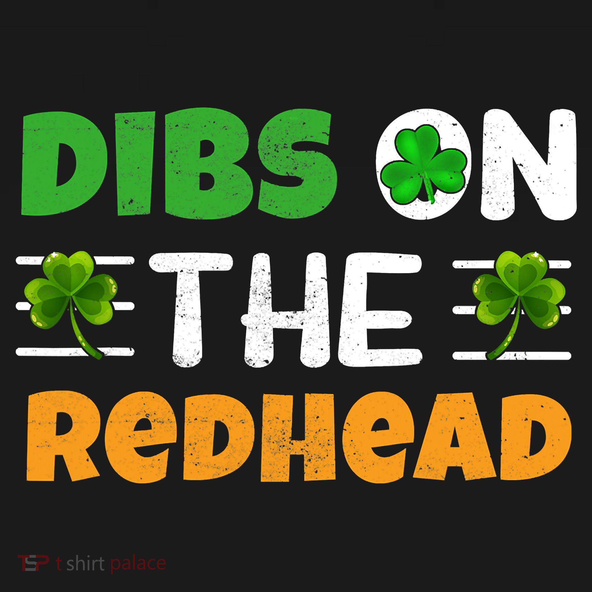 Dibs On The Redhead Ireland Irish Proud St Patrick Day Mousepad