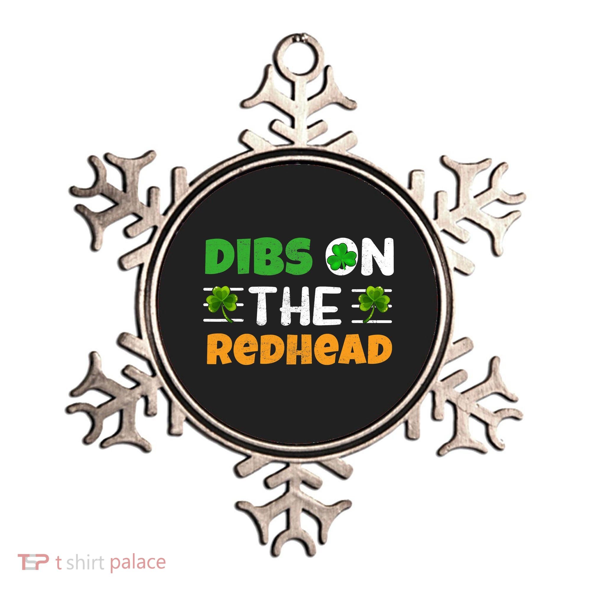 Dibs On The Redhead Ireland Irish Proud St Patrick Day Ornament