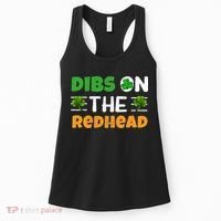 Dibs On The Redhead Ireland Irish Proud St Patrick Day Women's Tank Top thumb 0