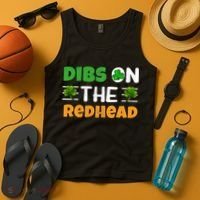 Dibs On The Redhead Ireland Irish Proud St Patrick Day Tank Top thumb 4