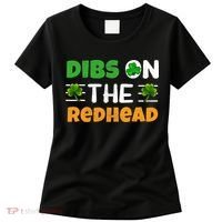 Dibs On The Redhead Ireland Irish Proud St Patrick Day Women's T-Shirt thumb 0