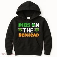 Dibs On The Redhead Ireland Irish Proud St Patrick Day Kids Hoodie thumb 0