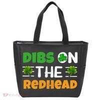 Dibs On The Redhead Ireland Irish Proud St Patrick Day Tote Bag thumb 0
