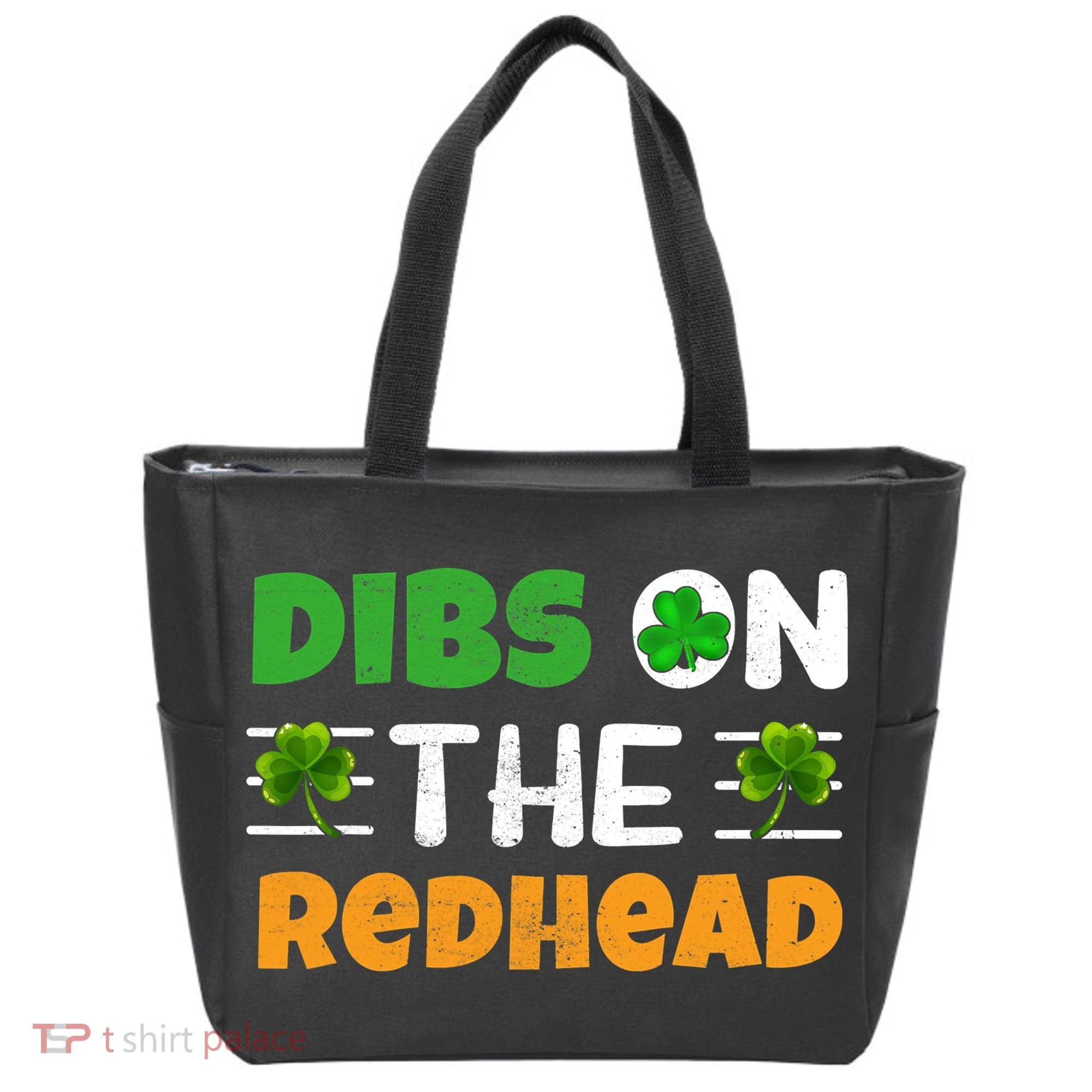 Dibs On The Redhead Ireland Irish Proud St Patrick Day Tote Bag