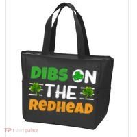 Dibs On The Redhead Ireland Irish Proud St Patrick Day Tote Bag thumb 3