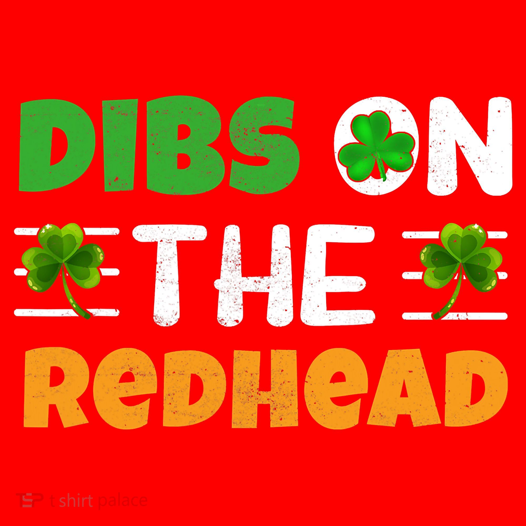 Dibs On The Redhead Ireland Irish Proud St Patrick Day Santa Hat