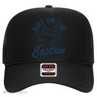 Dibs On The Captain Funny Boating Captain Gift Hat thumb 0