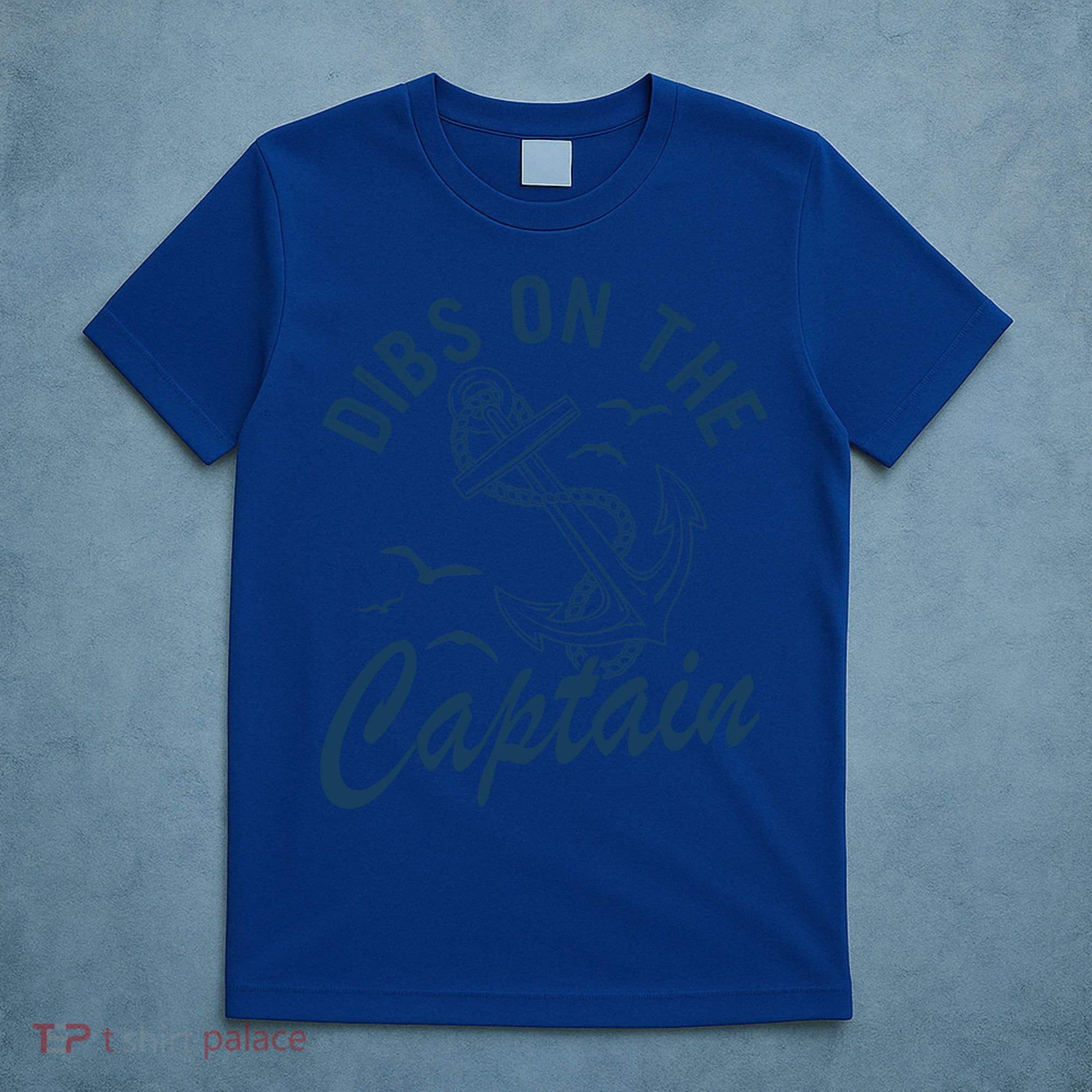 Dibs On The Captain Funny Boating Captain Gift T-Shirt