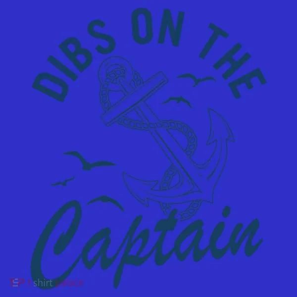 Dibs On The Captain Funny Boating Captain Gift Toddler Hoodie