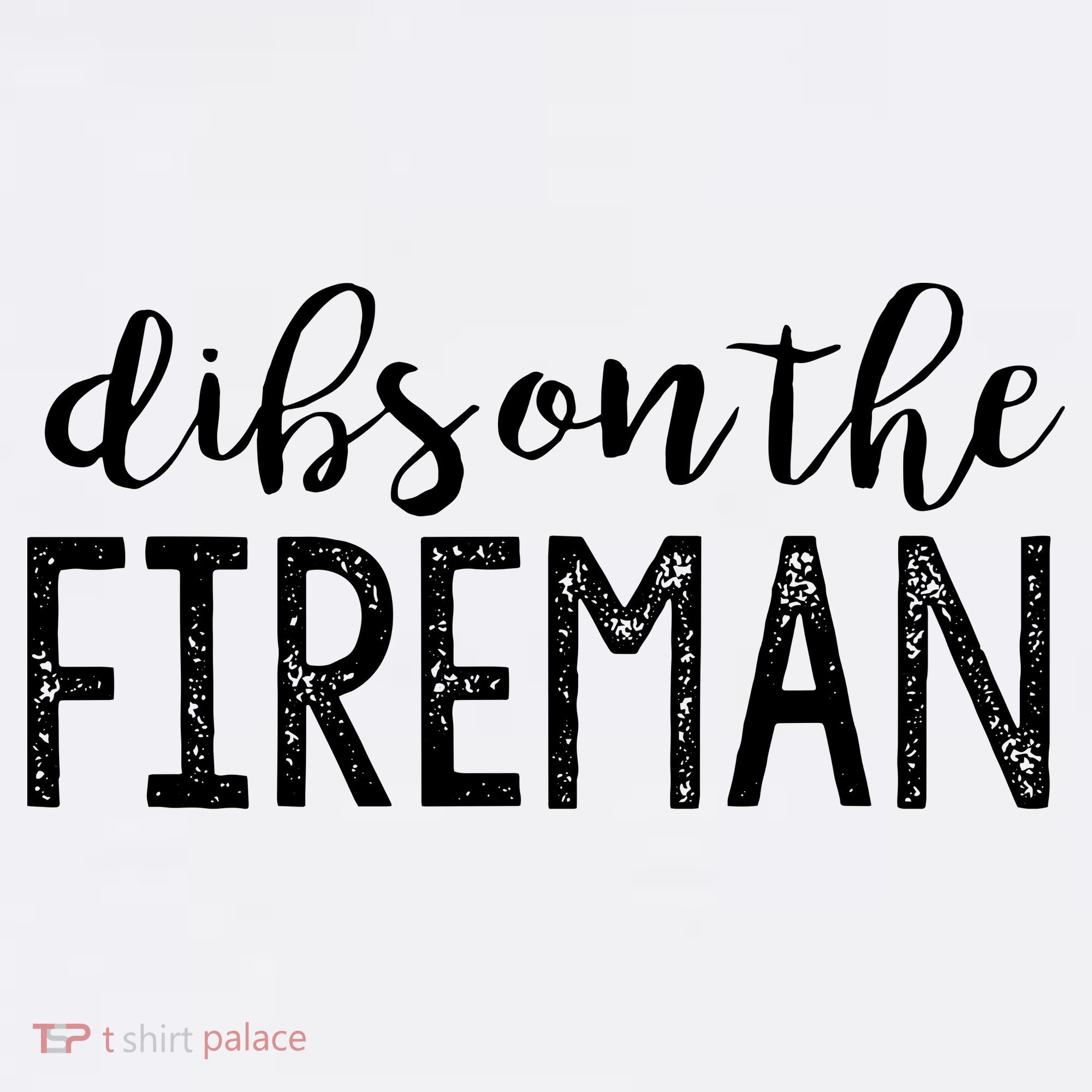 Dibs On The Fireman Funny Wife Girlfriend Firefighter Gift Women's Tank Top