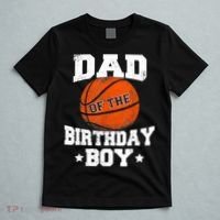 Dad Of The Birthday Boy Basketball Father Daddy Funny T-Shirt thumb 5