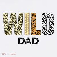 Dad Of The Wild One Zoo Birthday Safari Jungle Animal T-Shirt thumb 7