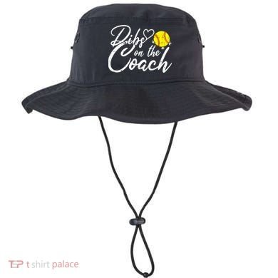 Dibs On The Coach Funny Coach's Wife Softball Gift Bucket Hat