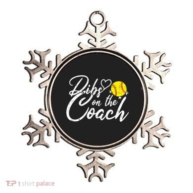 Dibs On The Coach Funny Coach's Wife Softball Gift Ornament
