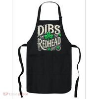 Dibs On The Redhead Funny St Patricks Day Drinking Apron thumb 0