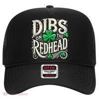 Dibs On The Redhead Funny St Patricks Day Drinking Hat thumb 0