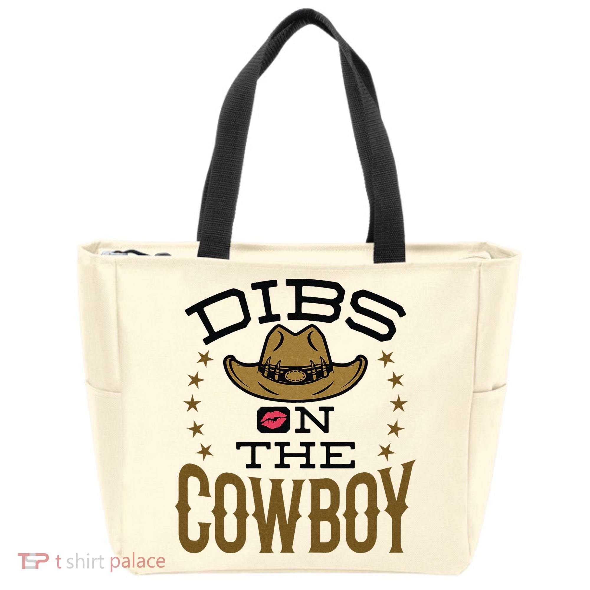 Dibs On The Cowboy Rodeo Girlfriend Wife Women Tote Bag