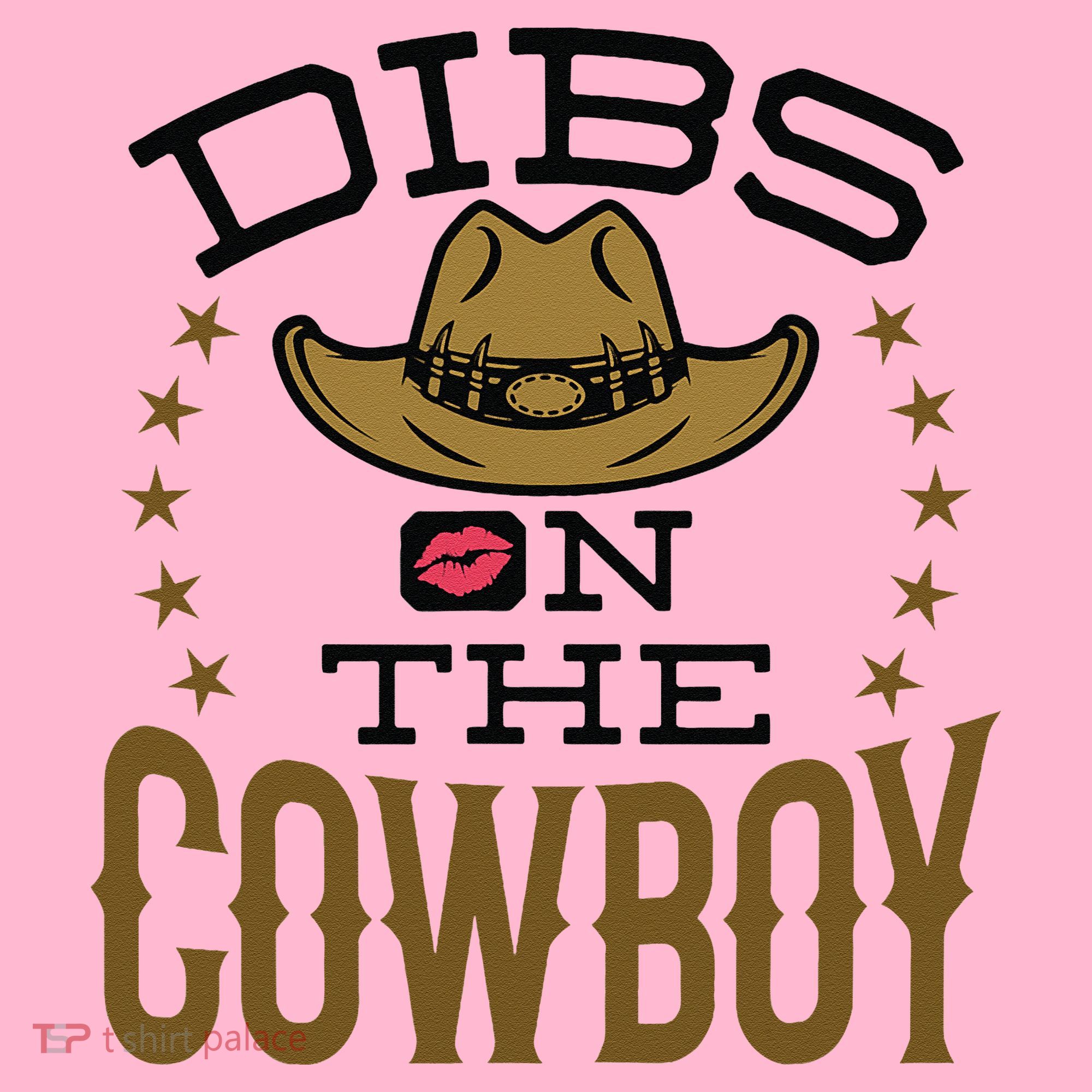 Dibs On The Cowboy Rodeo Girlfriend Wife Women Coaster