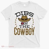 Dibs On The Cowboy Rodeo Girlfriend Wife Women T-Shirt thumb 0