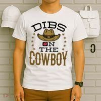 Dibs On The Cowboy Rodeo Girlfriend Wife Women T-Shirt thumb 6