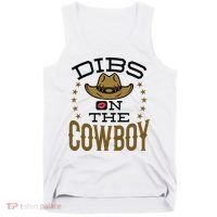 Dibs On The Cowboy Rodeo Girlfriend Wife Women Tank Top thumb 0