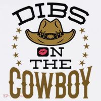 Dibs On The Cowboy Rodeo Girlfriend Wife Women Visor thumb 3