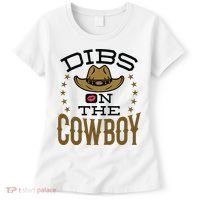 Dibs On The Cowboy Rodeo Girlfriend Wife Women Women's T-Shirt thumb 0