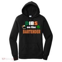 Dibs On The Bartender Cool Gift Funny St Patricks Day Ing Gift Women's Hoodie thumb 0