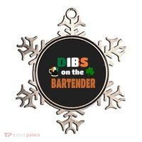 Dibs On The Bartender Cool Gift Funny St Patricks Day Ing Gift Ornament thumb 0