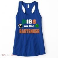 Dibs On The Bartender Cool Gift Funny St Patricks Day Ing Gift Women's Tank Top thumb 0