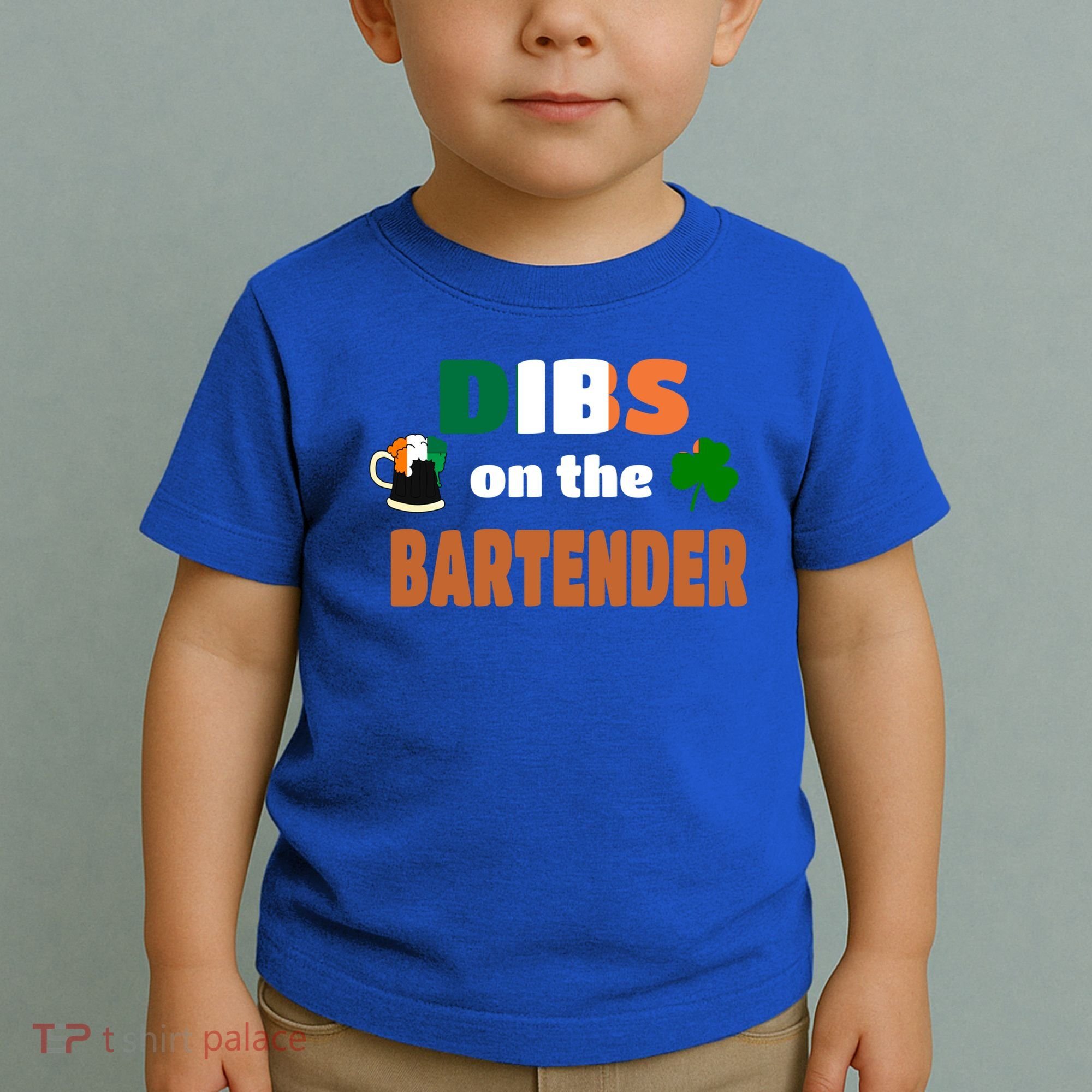 Dibs On The Bartender Cool Gift Funny St Patricks Day Ing Gift Toddler T-Shirt