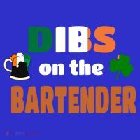 Dibs On The Bartender Cool Gift Funny St Patricks Day Ing Gift Kids Sweatshirt thumb 2