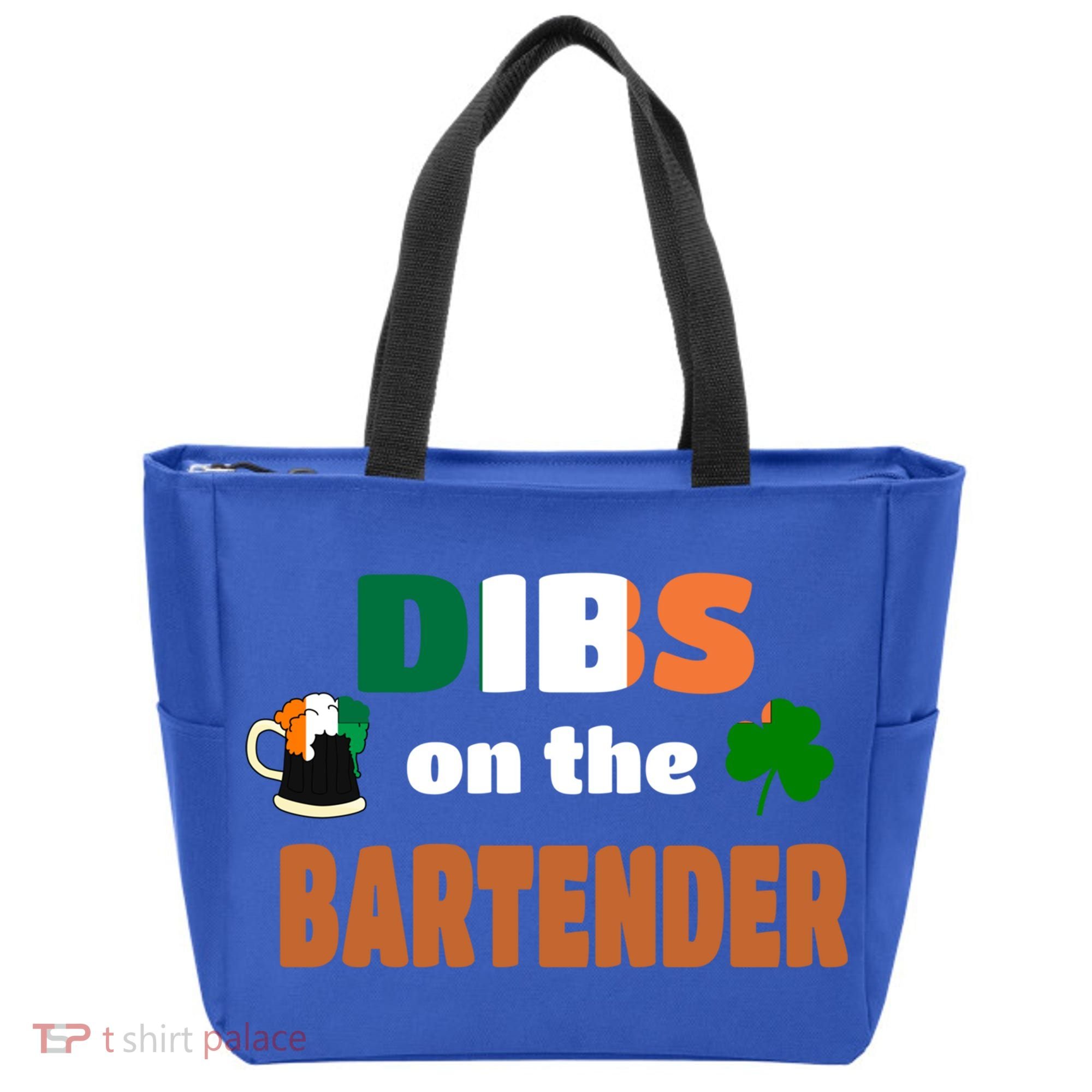 Dibs On The Bartender Cool Gift Funny St Patricks Day Ing Gift Tote Bag