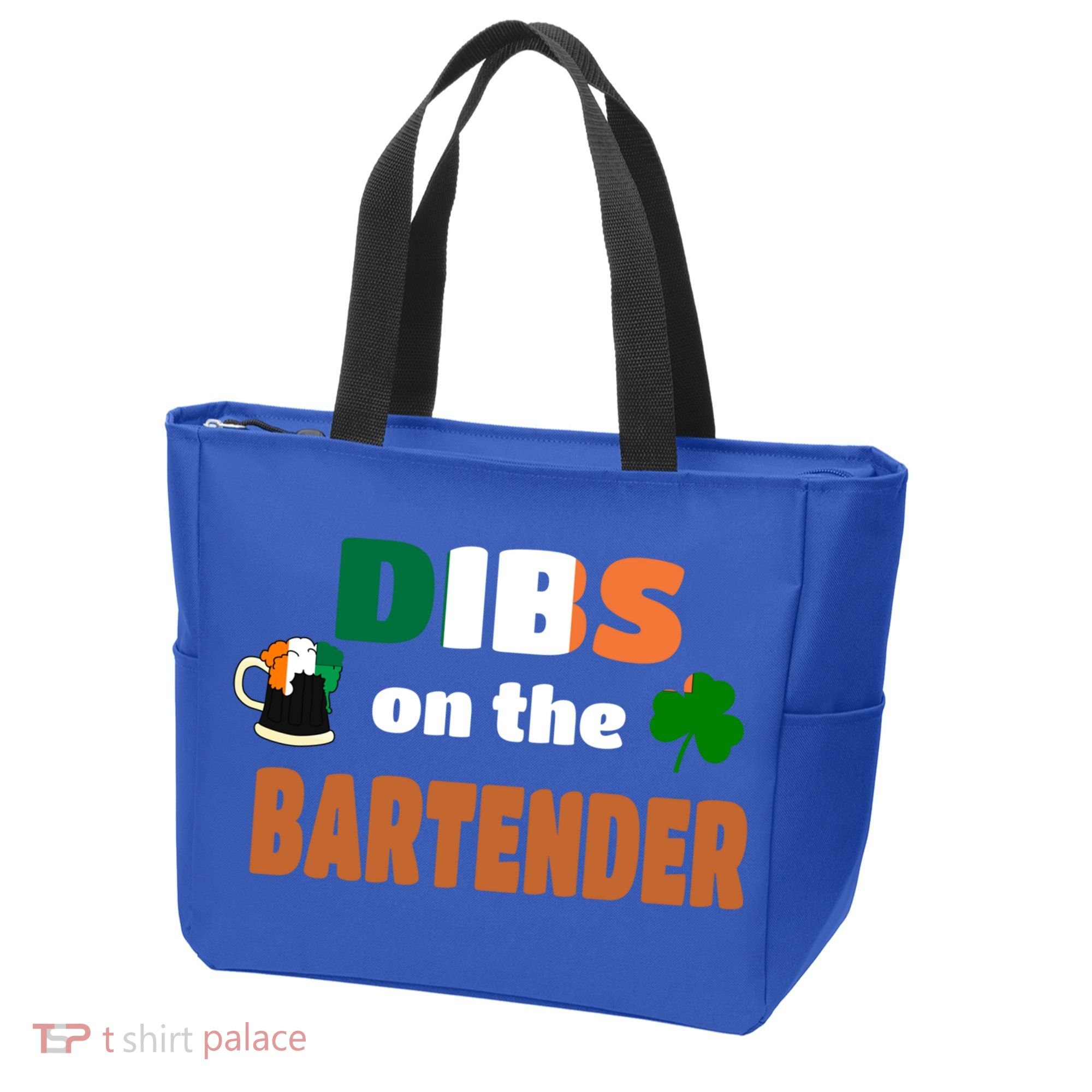 Dibs On The Bartender Cool Gift Funny St Patricks Day Ing Gift Tote Bag