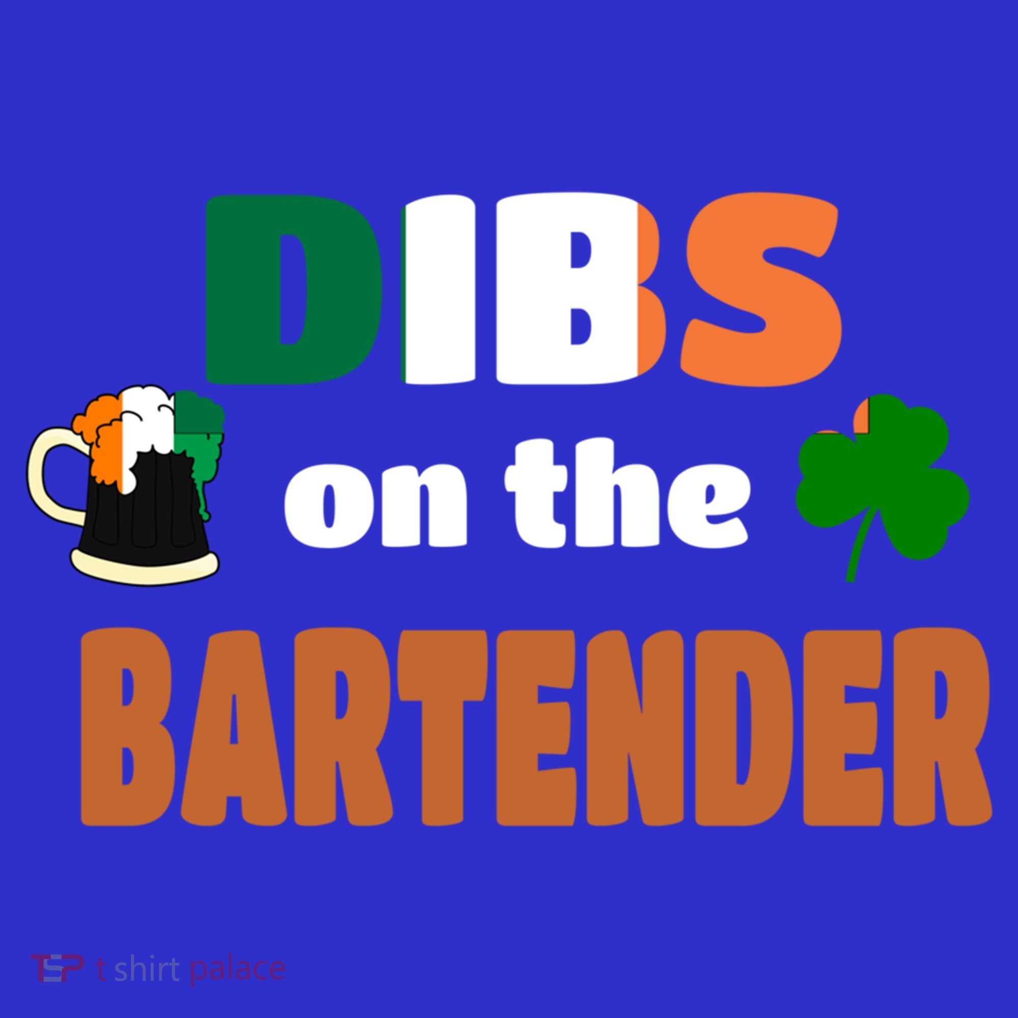 Dibs On The Bartender Cool Gift Funny St Patricks Day Ing Gift Tote Bag
