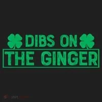 Dibs On The Ginger St Patrick's Day Irish Gingers Redhead Women's Sweatshirt thumb 2