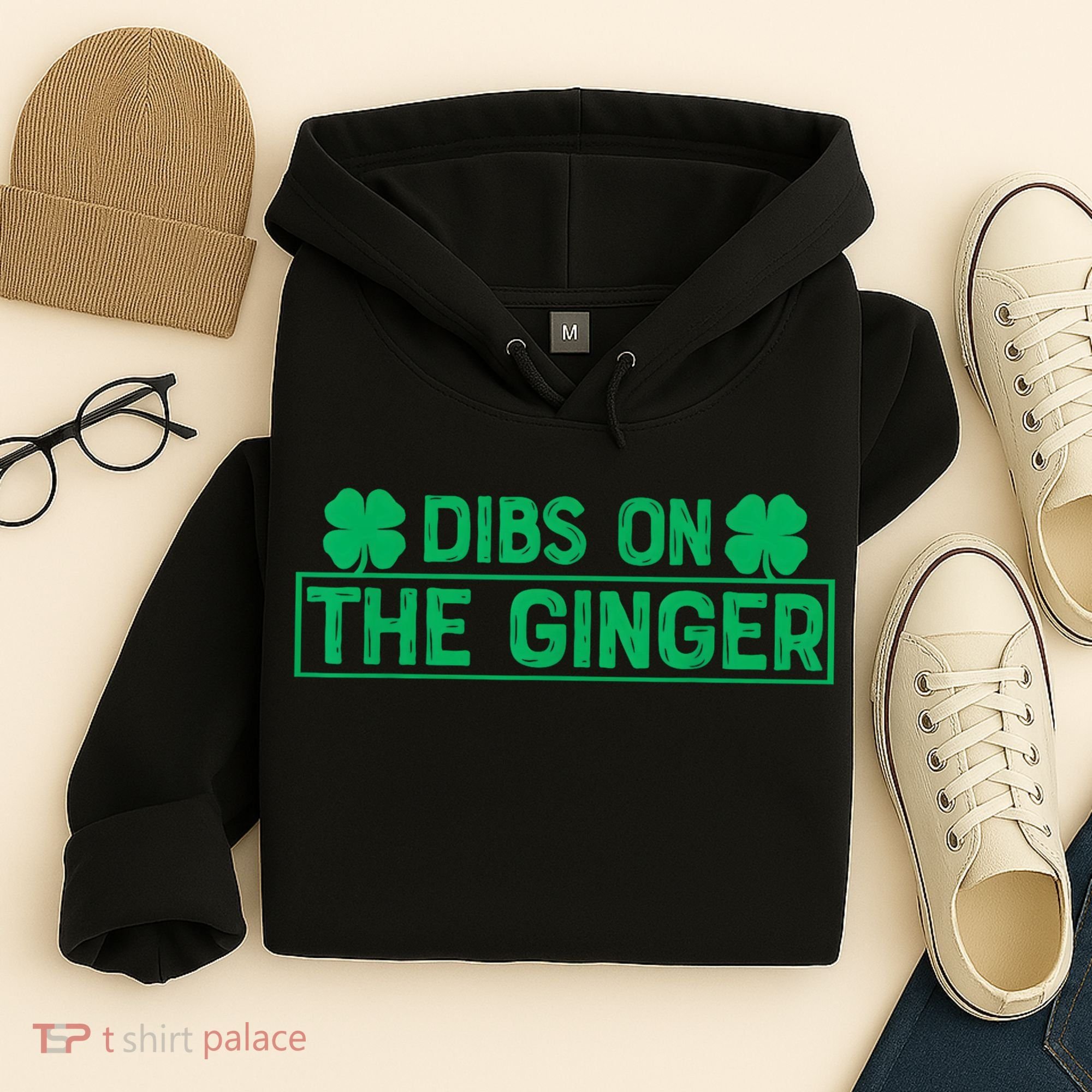 Dibs On The Ginger St Patrick's Day Irish Gingers Redhead Hoodie