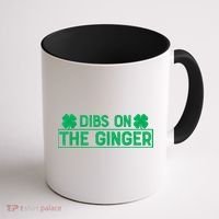 Dibs On The Ginger St Patrick's Day Irish Gingers Redhead Coffee Mug thumb 1