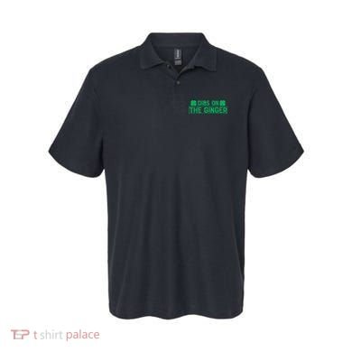 Dibs On The Ginger St Patrick's Day Irish Gingers Redhead Polo