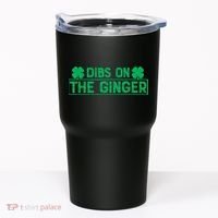 Dibs On The Ginger St Patrick's Day Irish Gingers Redhead Tumbler thumb 0