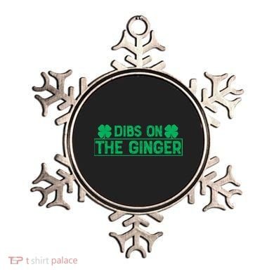 Dibs On The Ginger St Patrick's Day Irish Gingers Redhead Ornament