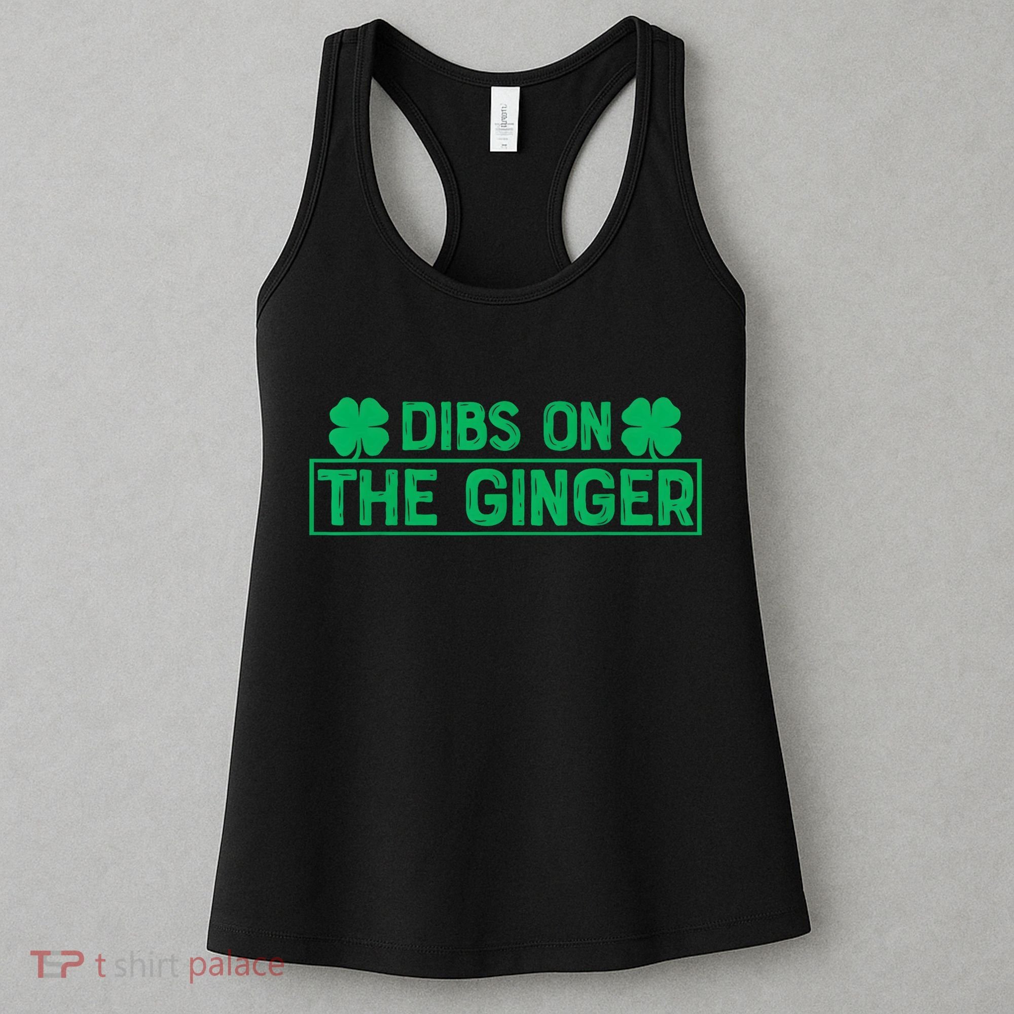 Dibs On The Ginger St Patrick's Day Irish Gingers Redhead Women's Tank Top
