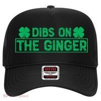 Dibs On The Ginger St Patrick's Day Irish Gingers Redhead Hat thumb 0